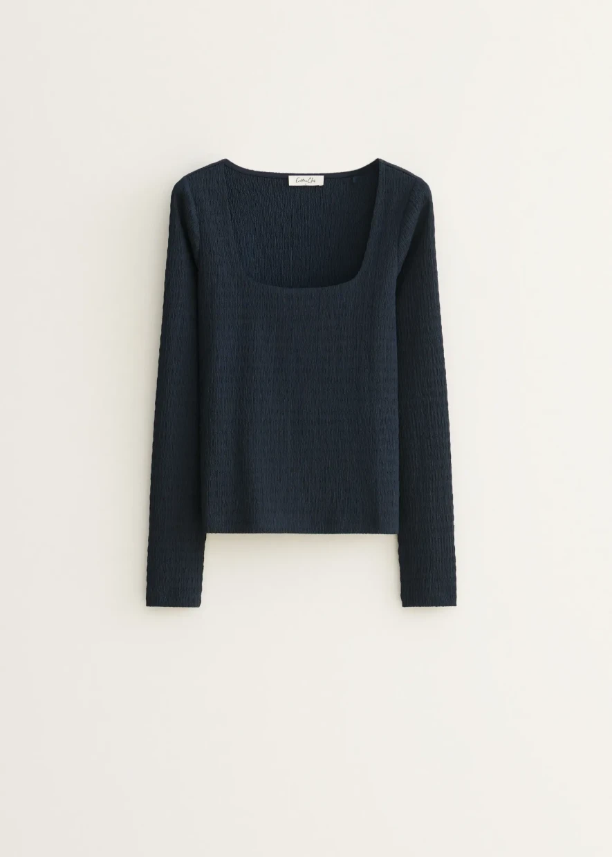 Picture of Square Neck Long Sleeve Shirt