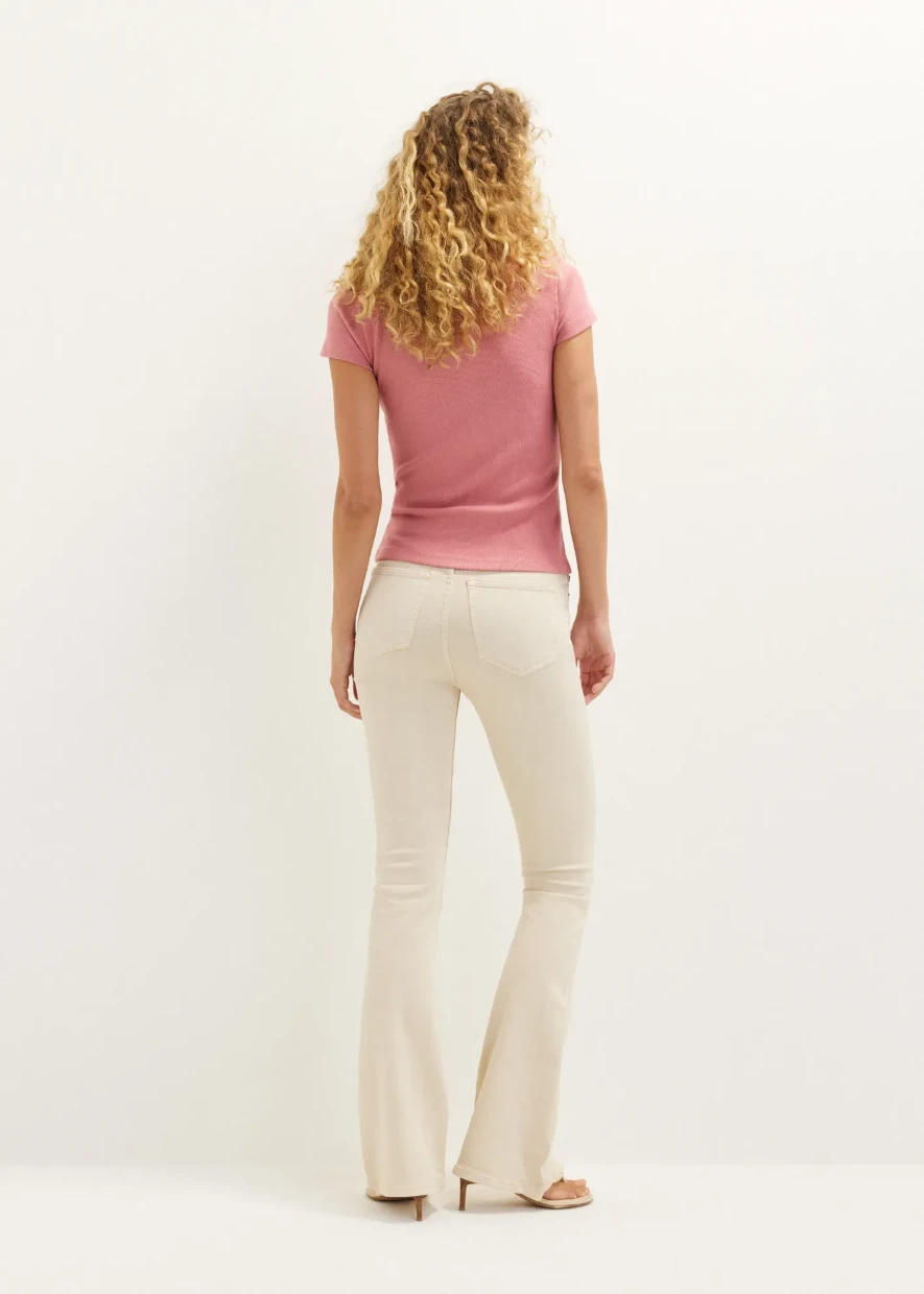 Picture of Ribbed Structure T-Shirt