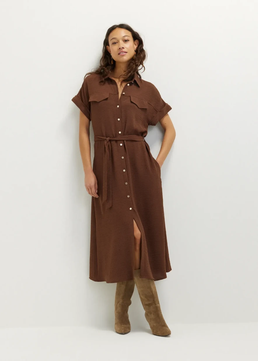 Picture of Textured Midi Dress