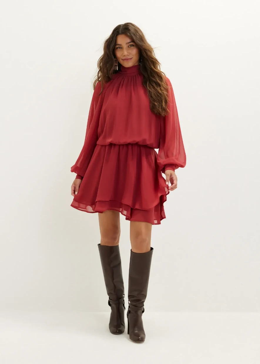 Picture of Puff-Sleeve Dress