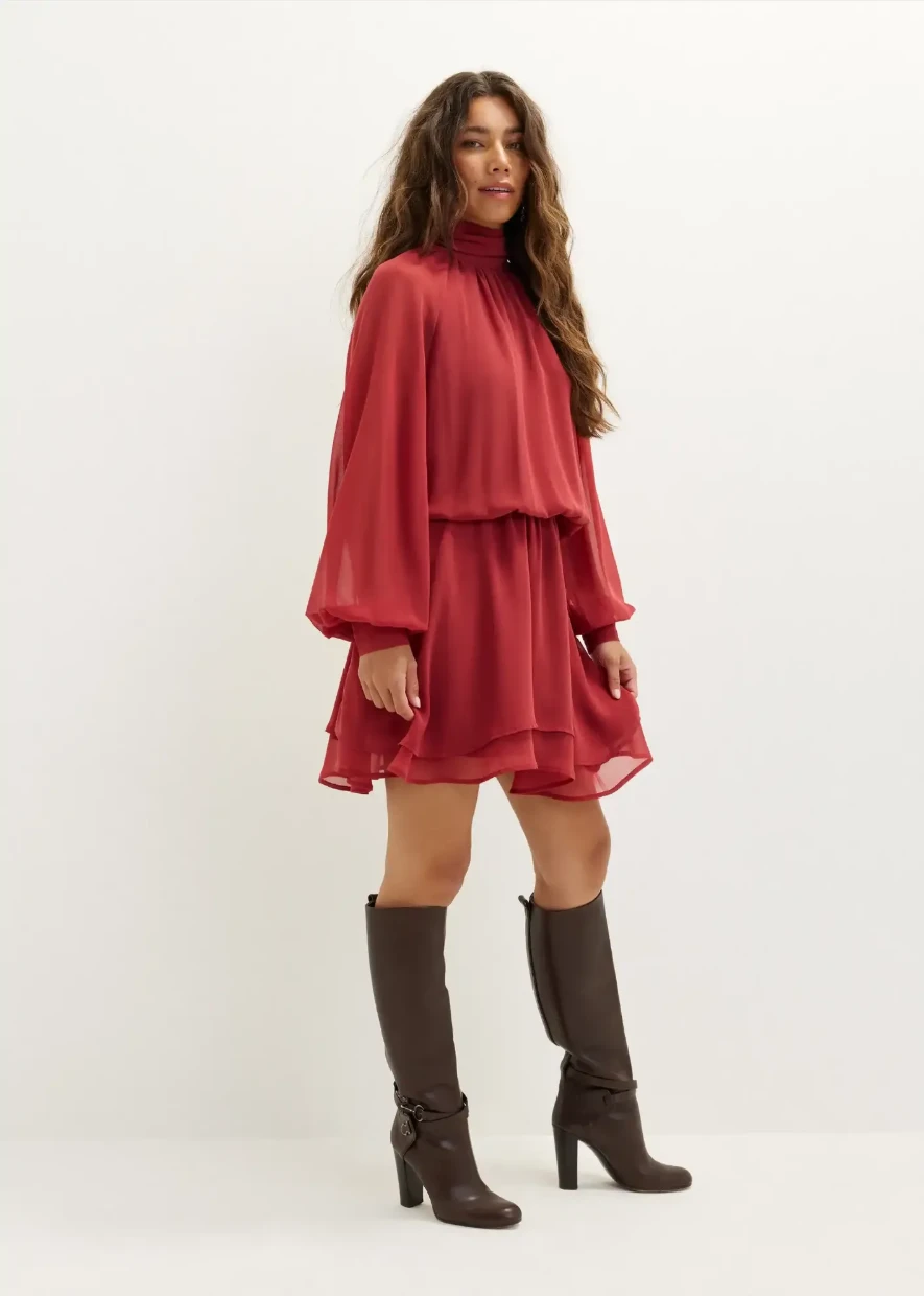 Picture of Puff-Sleeve Dress