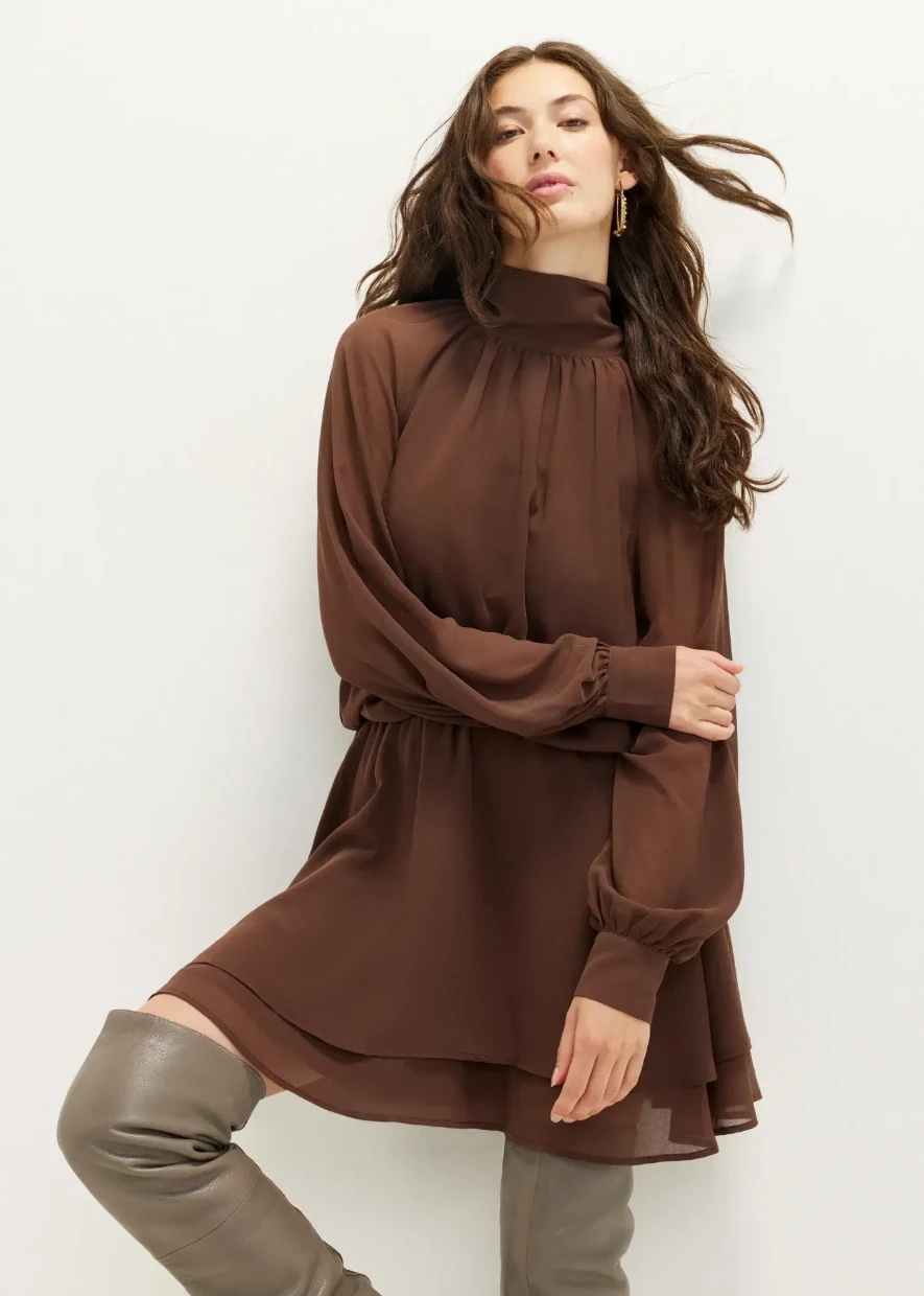 Picture of Puff-Sleeve Dress