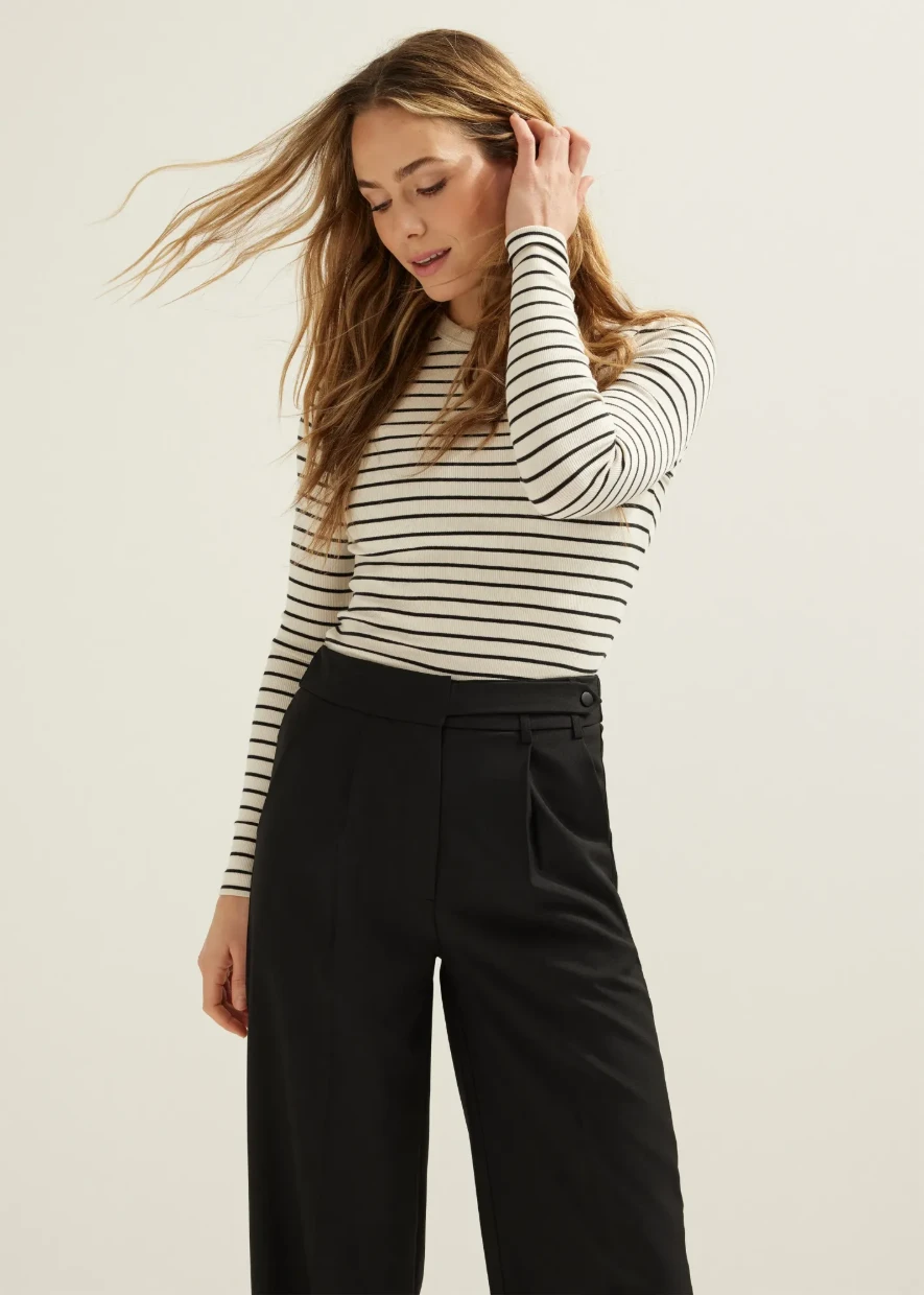 Picture of Ribbed Long-Sleeve T-Shirt