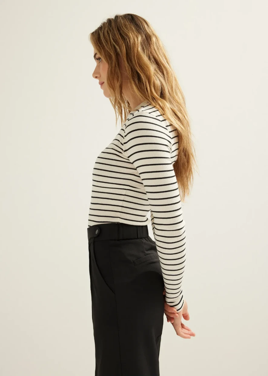 Picture of Ribbed Long-Sleeve T-Shirt