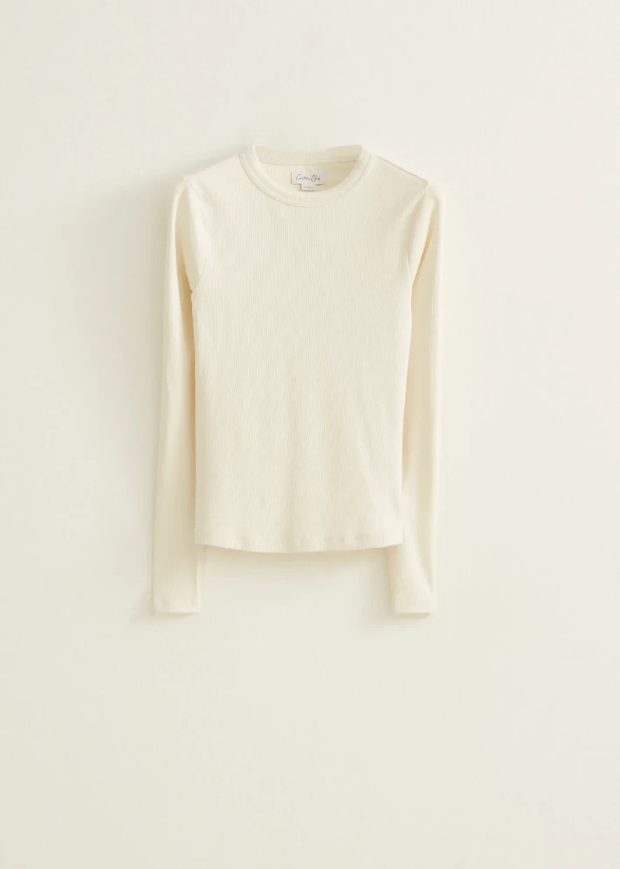 Picture of Ribbed Long-Sleeve T-Shirt