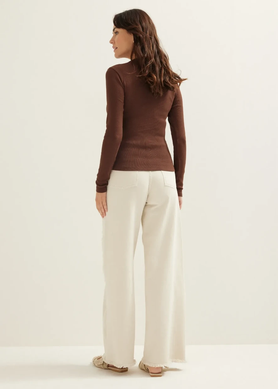 Picture of Ribbed Long-Sleeve T-Shirt