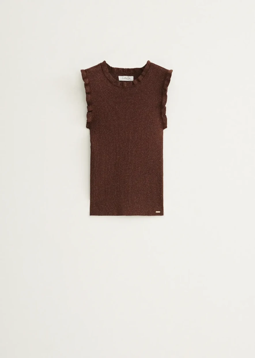 Picture of Knit Ruffle Tank Top
