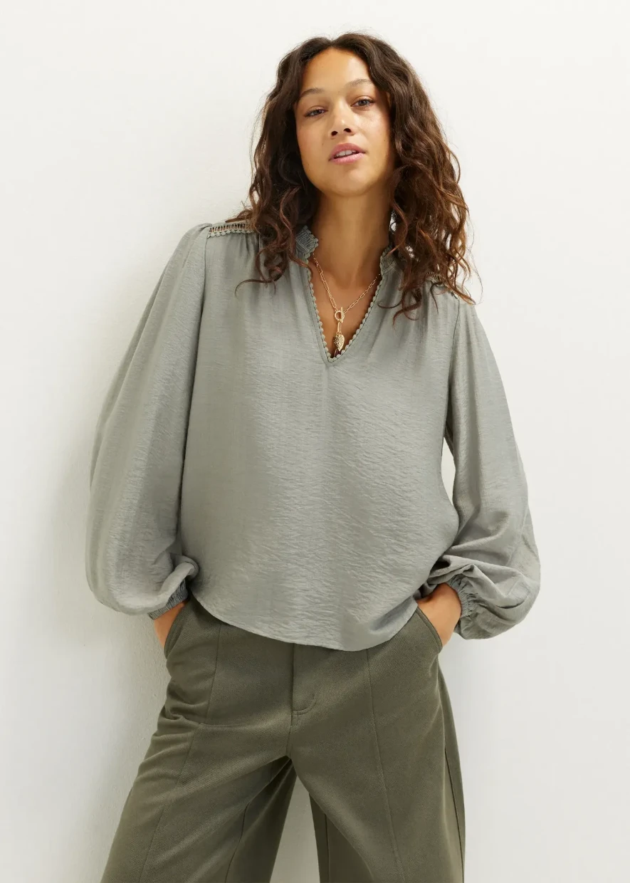 Picture of Cotton Long Sleeve Top
