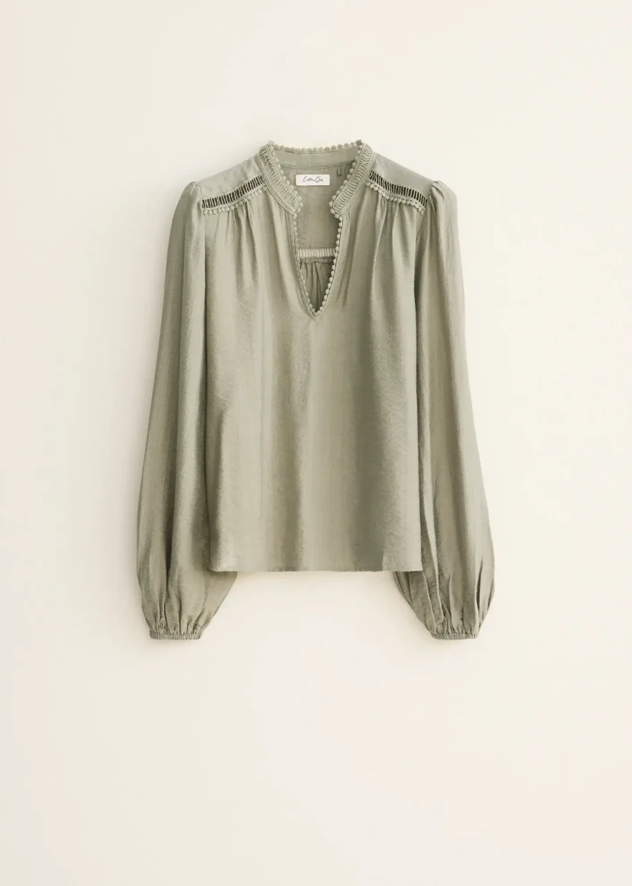 Picture of Cotton Long Sleeve Top