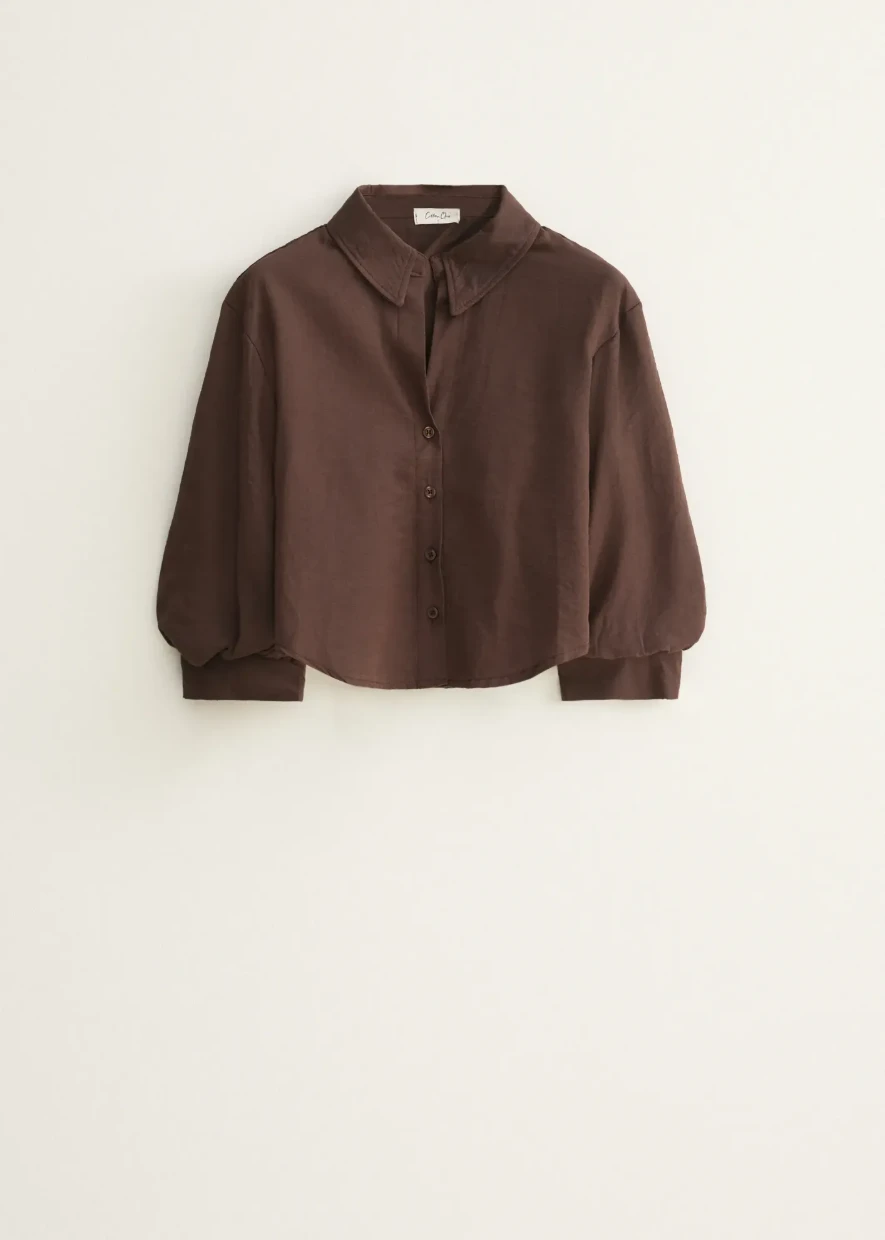 Picture of Blouse with puff sleeves