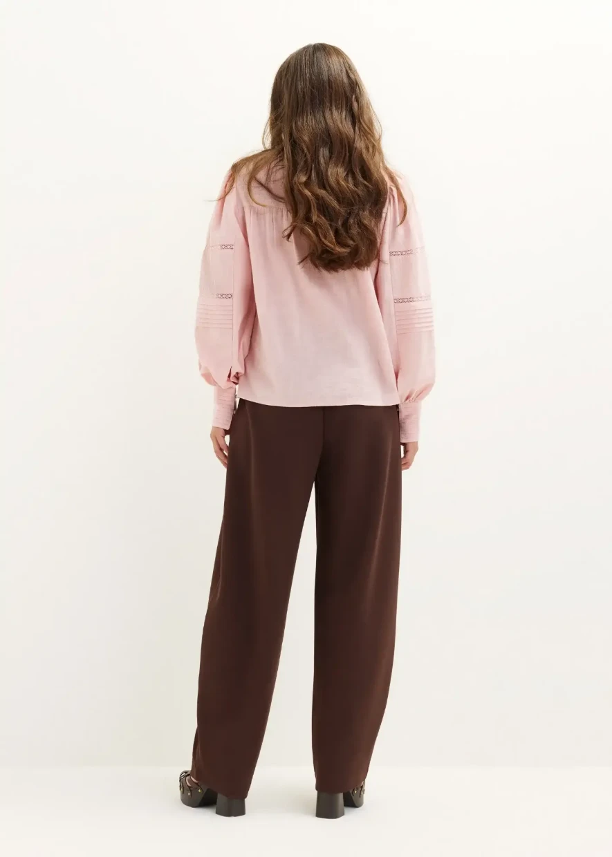 Picture of Embroidered Pintuck Top