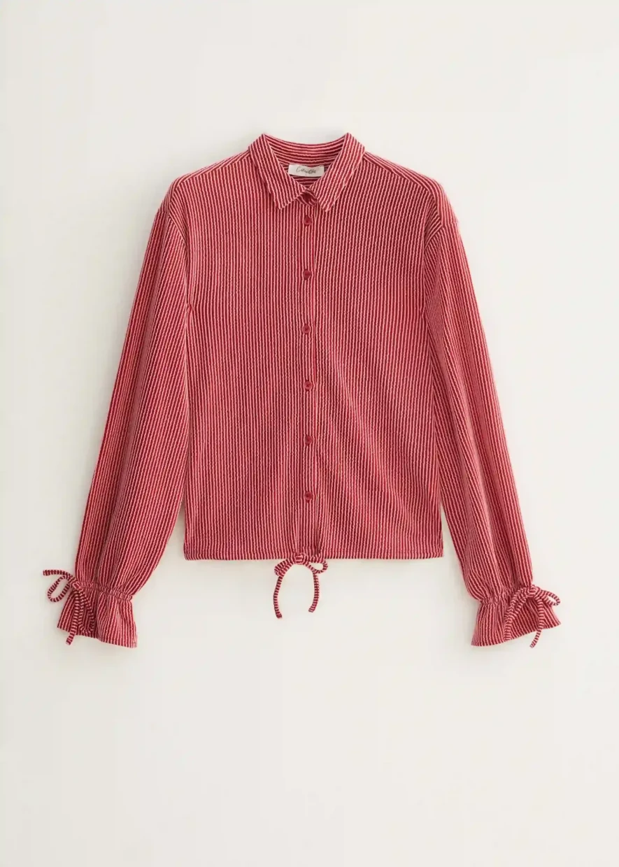 Picture of Blouse with a striped structure