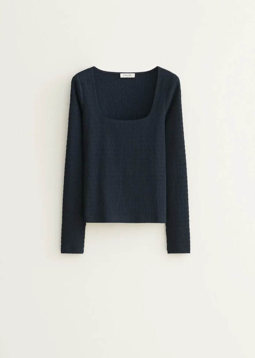 Picture of Long-Sleeve Square-Neck Shirt