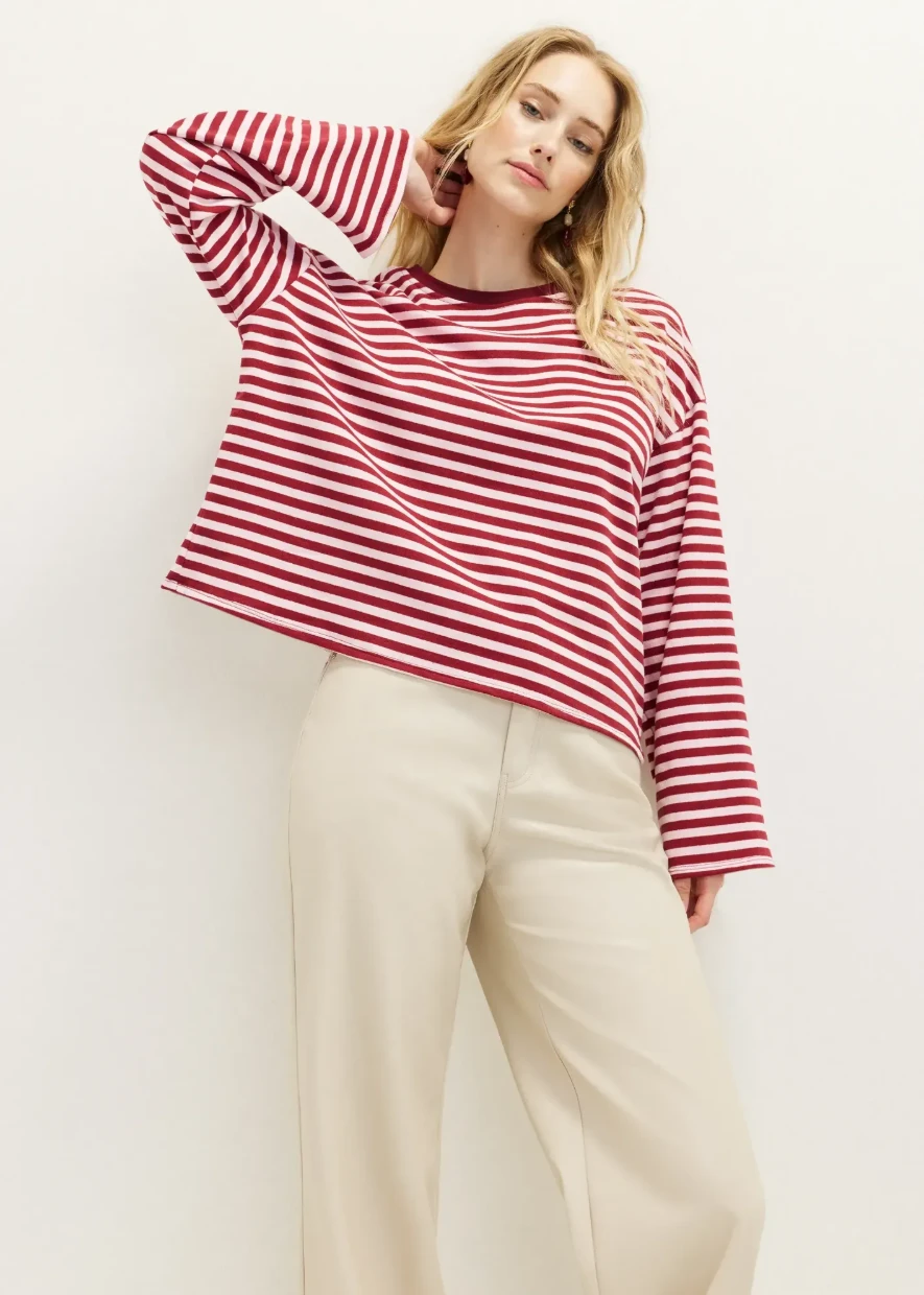 Picture of Oversized Long-Sleeve T-Shirt