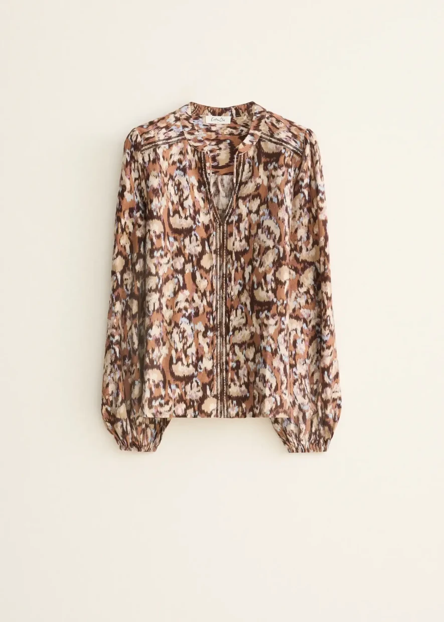 Picture of Printed Long Sleeve Top