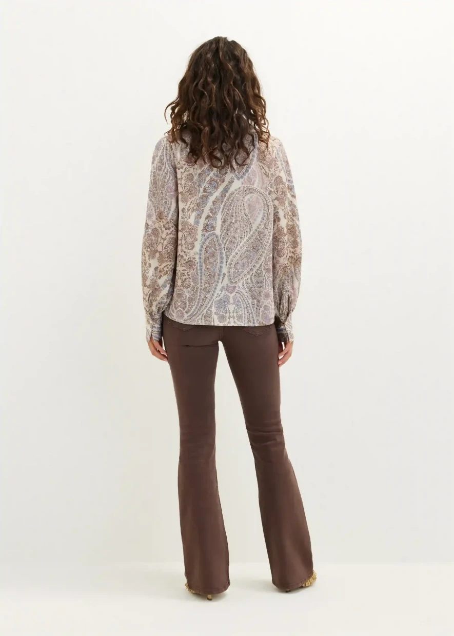 Picture of Blouse with paisley print