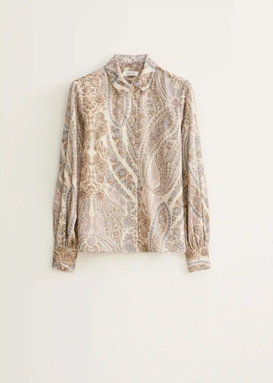 Picture of Blouse with paisley print