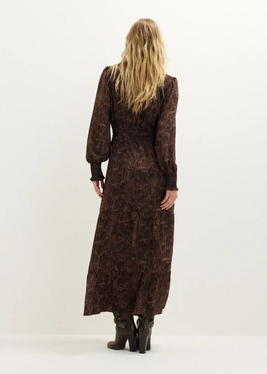 Picture of Snake Print Maxi Dress