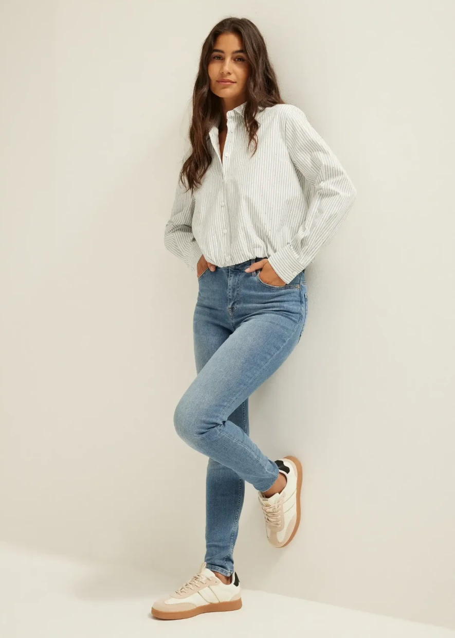 Picture of Chloe Mid Rise Skinny Jeans