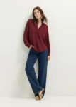 Picture of Basic long-sleeved blouse