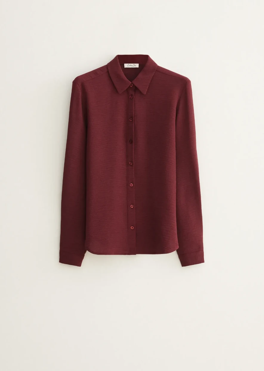 Picture of Basic long-sleeved blouse