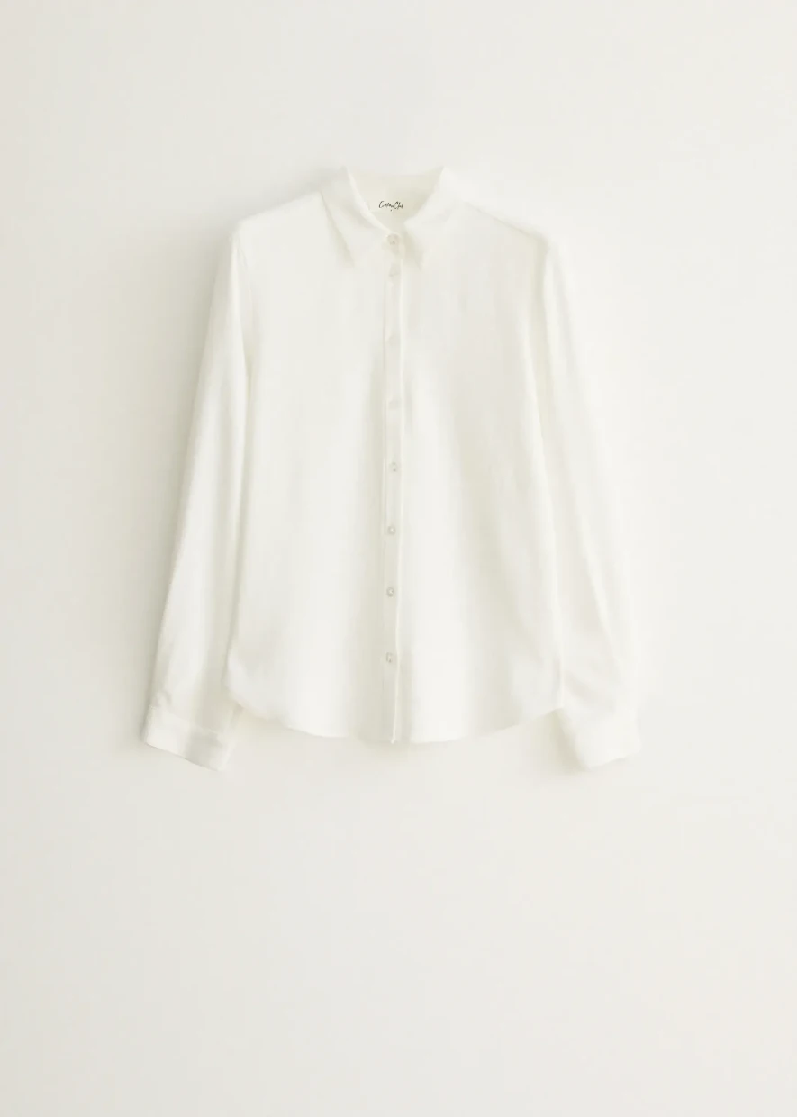 Picture of Basic long-sleeved blouse