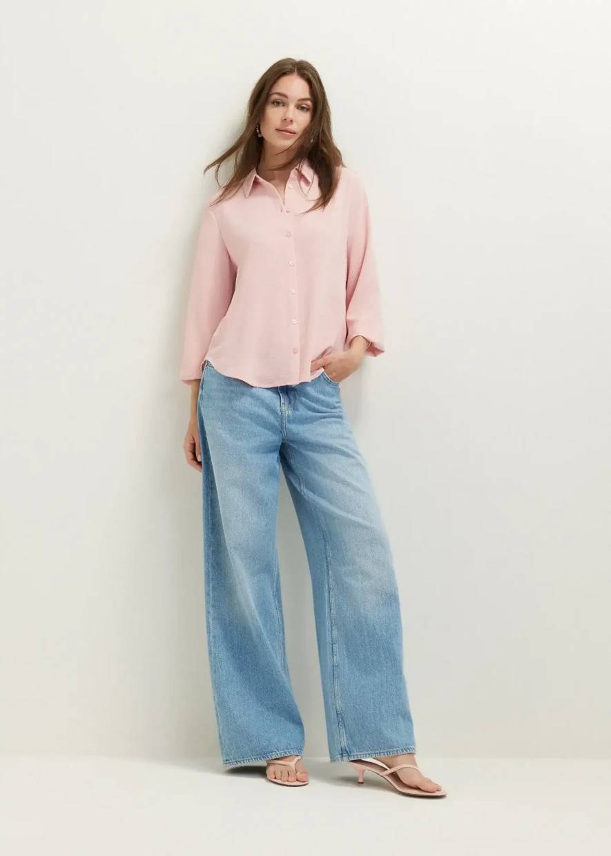 Picture of Basic long-sleeved blouse