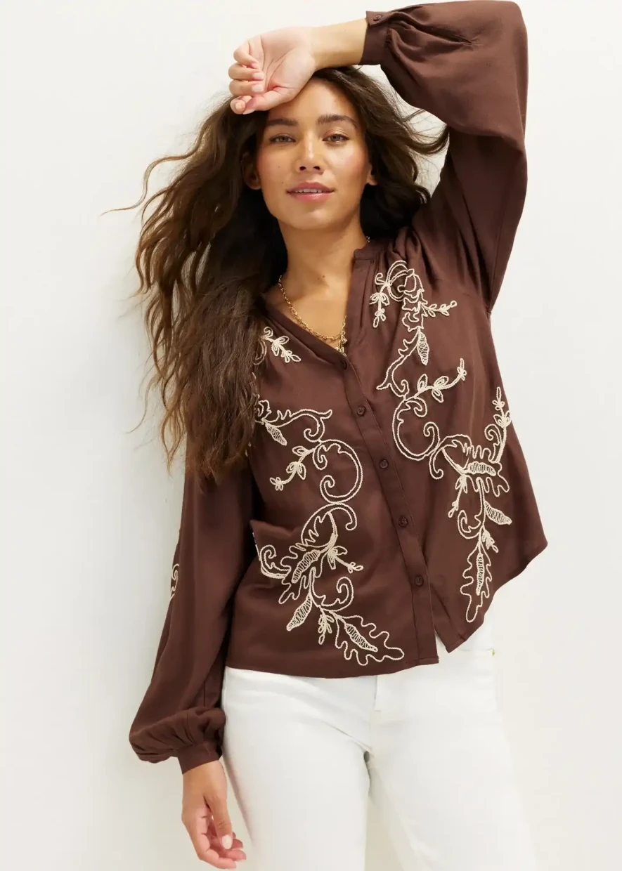 Picture of Blouse with embroidery