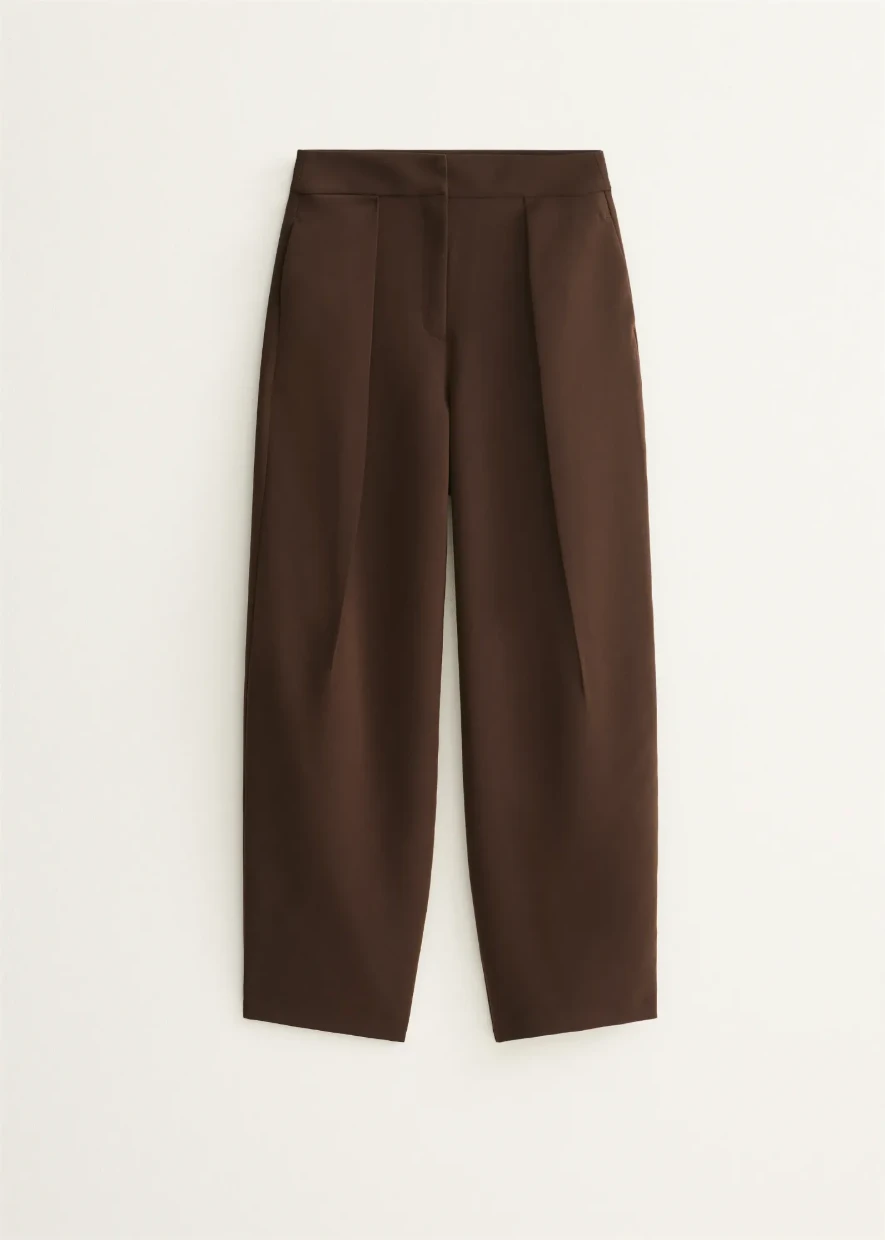 Picture of Pleated Wide-Leg Pants