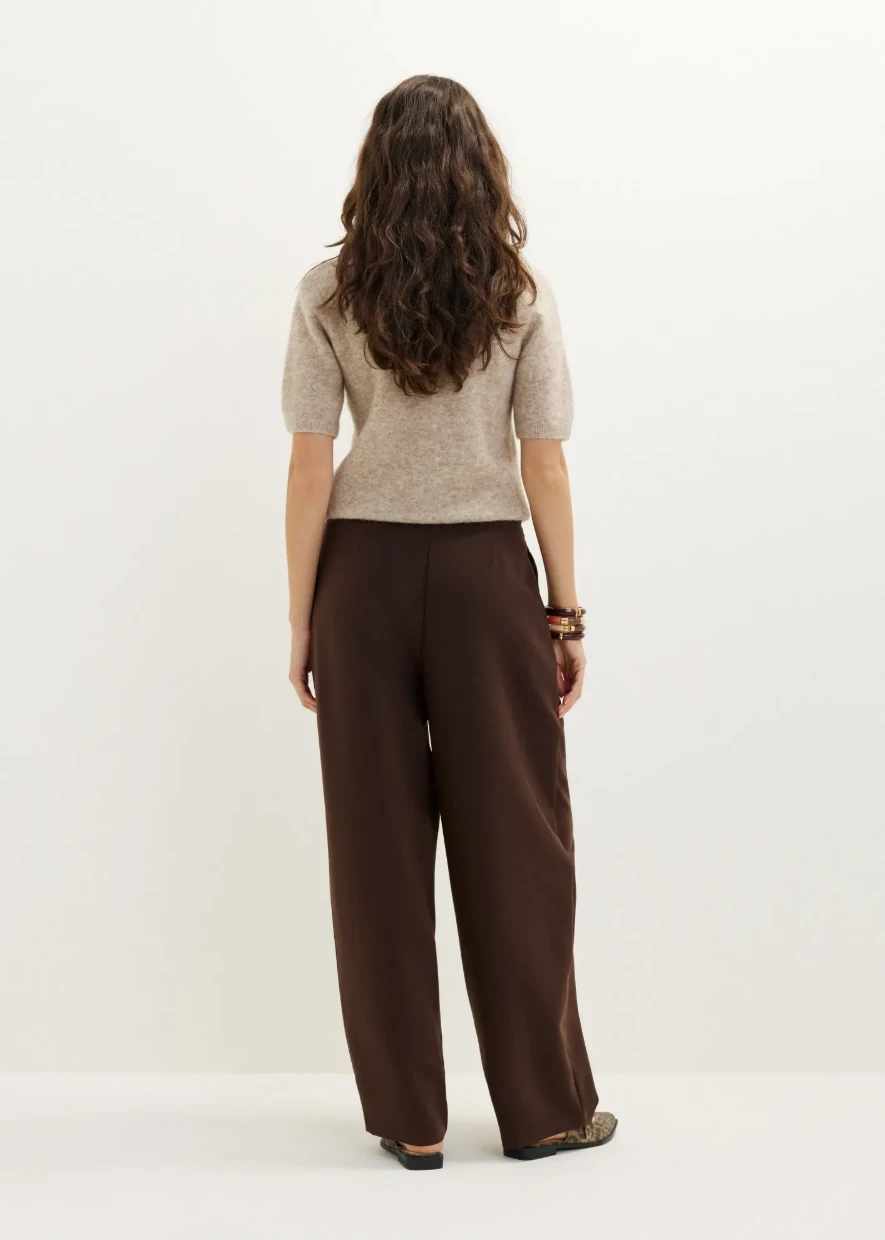 Picture of Pleated Wide-Leg Pants