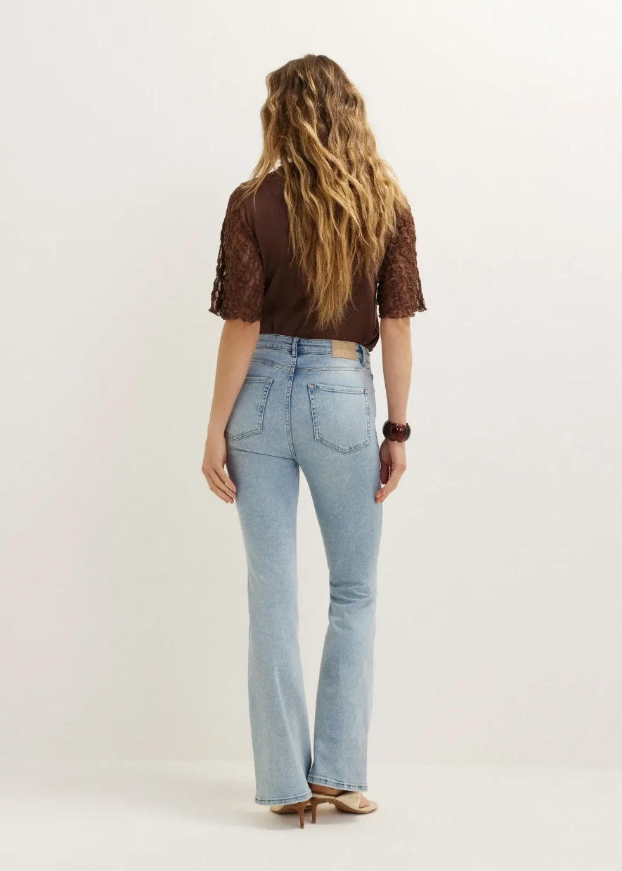 Picture of High-Waisted Flared Jeans