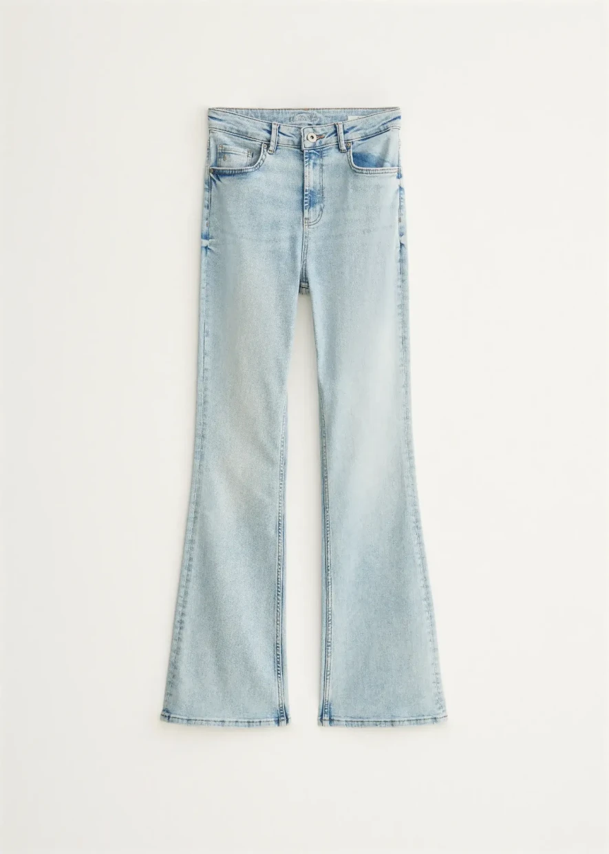 Picture of High-Waisted Flared Jeans