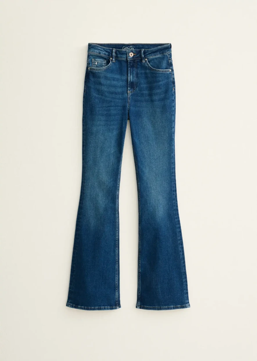 Picture of High-Waisted Flared Jeans