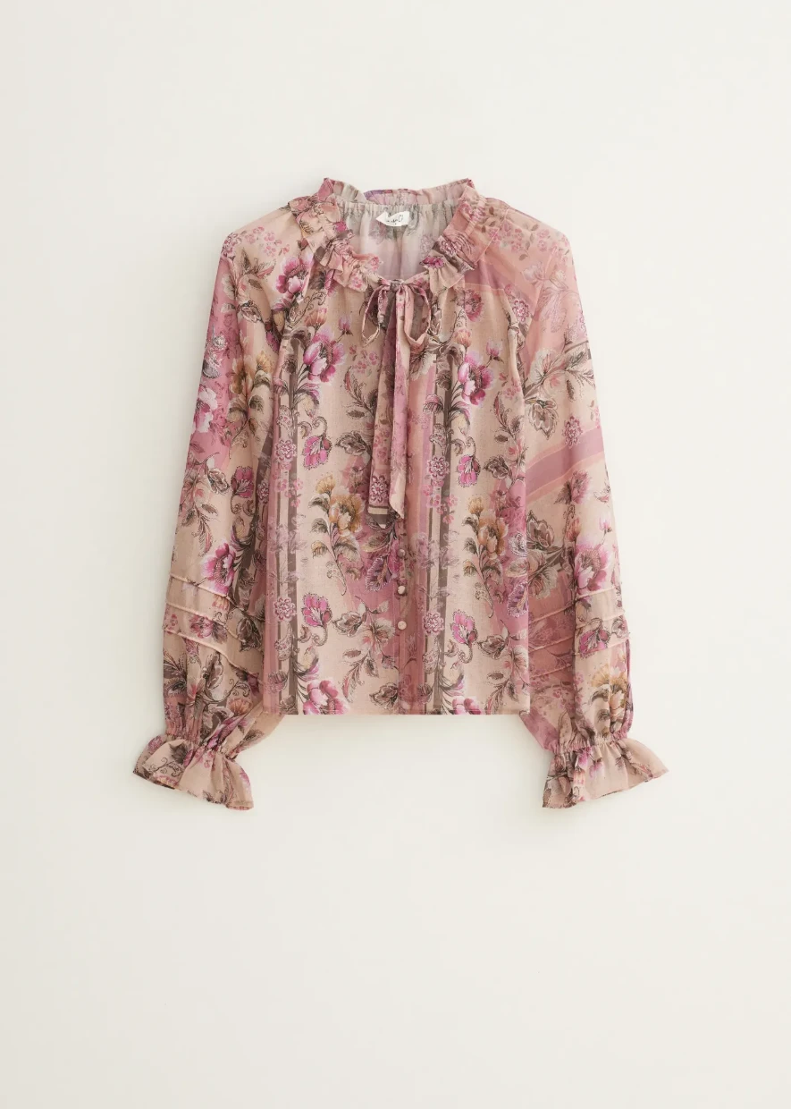 Picture of Blouse with floral print