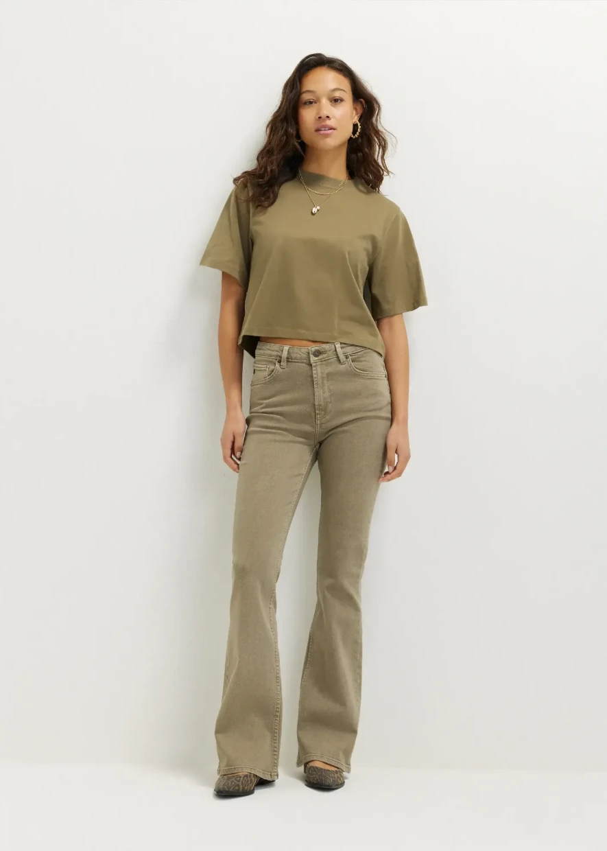 Picture of Regular Waist flared jeans