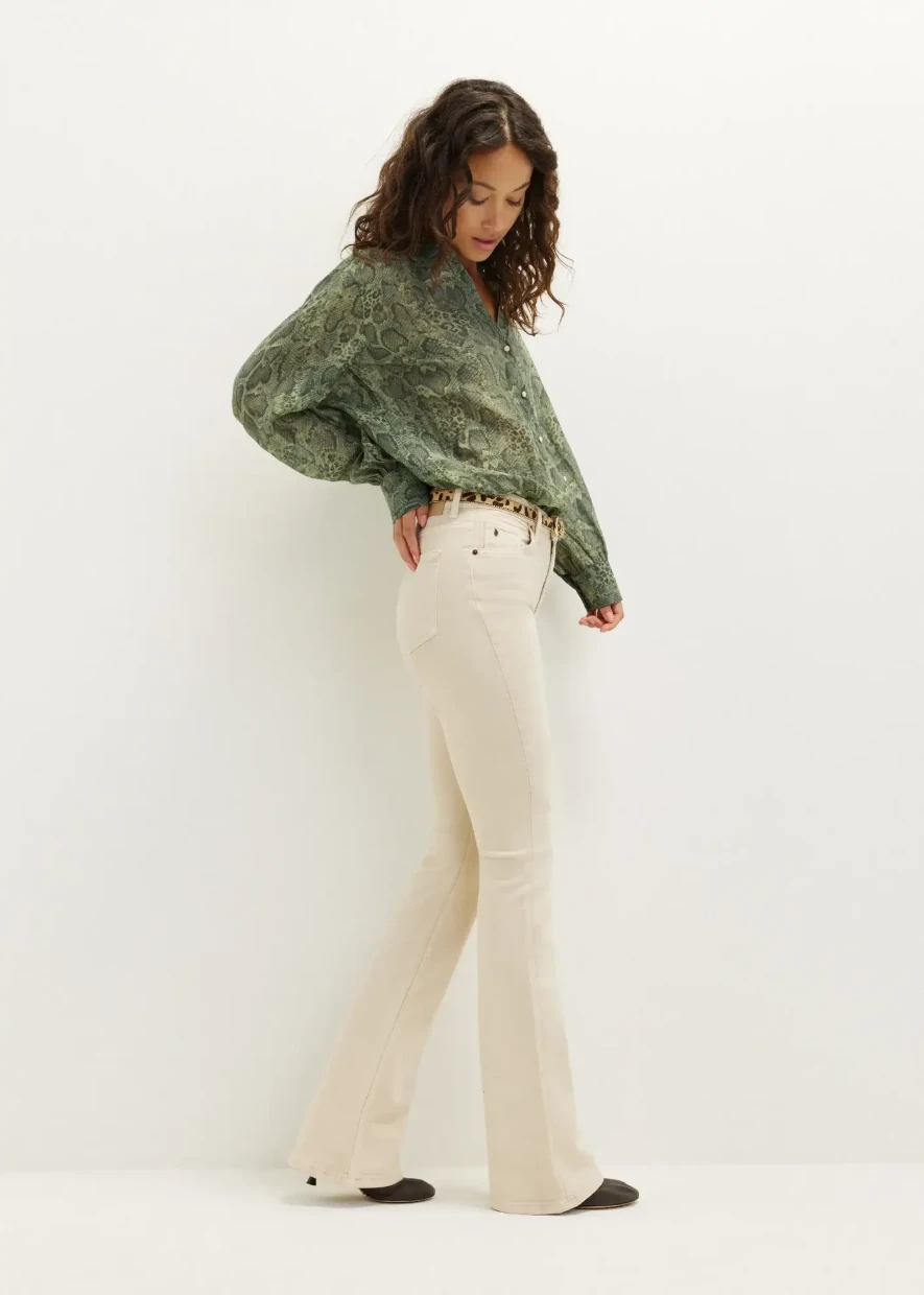 Picture of Regular Waist flared jeans