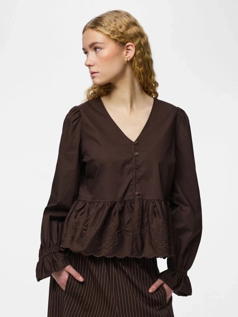 Picture of Pcfeluca Peplum Blouse