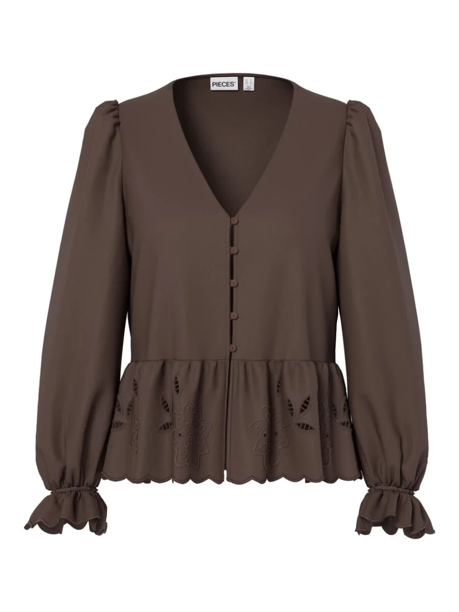 Picture of Pcfeluca Peplum Blouse