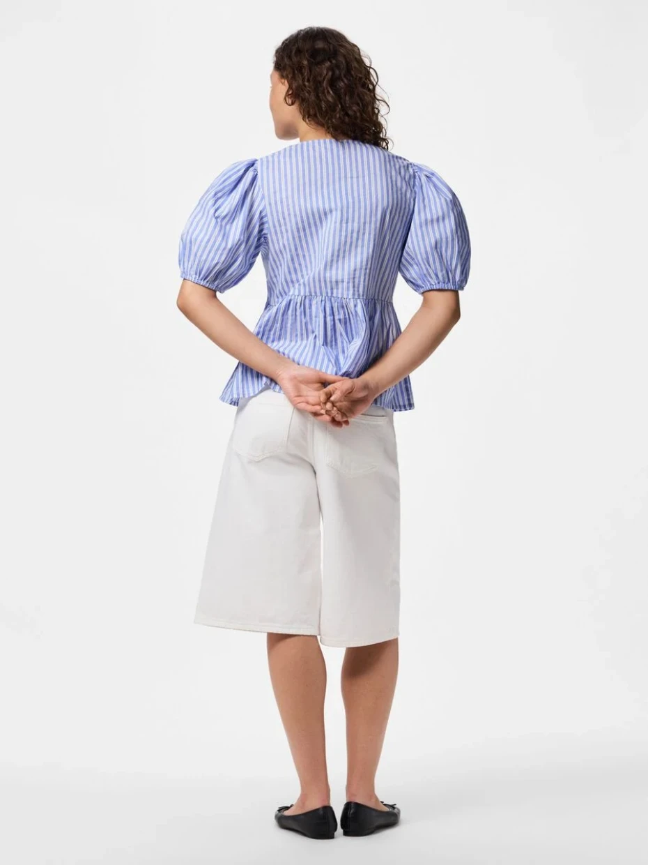 Picture of Pcjolly Tie Blouse