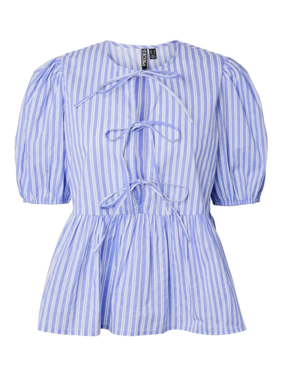 Picture of Pcjolly Tie Blouse