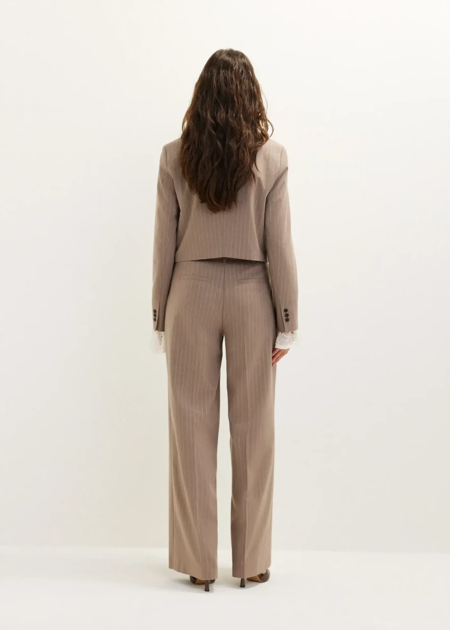Picture of Cropped  with pinstripes
