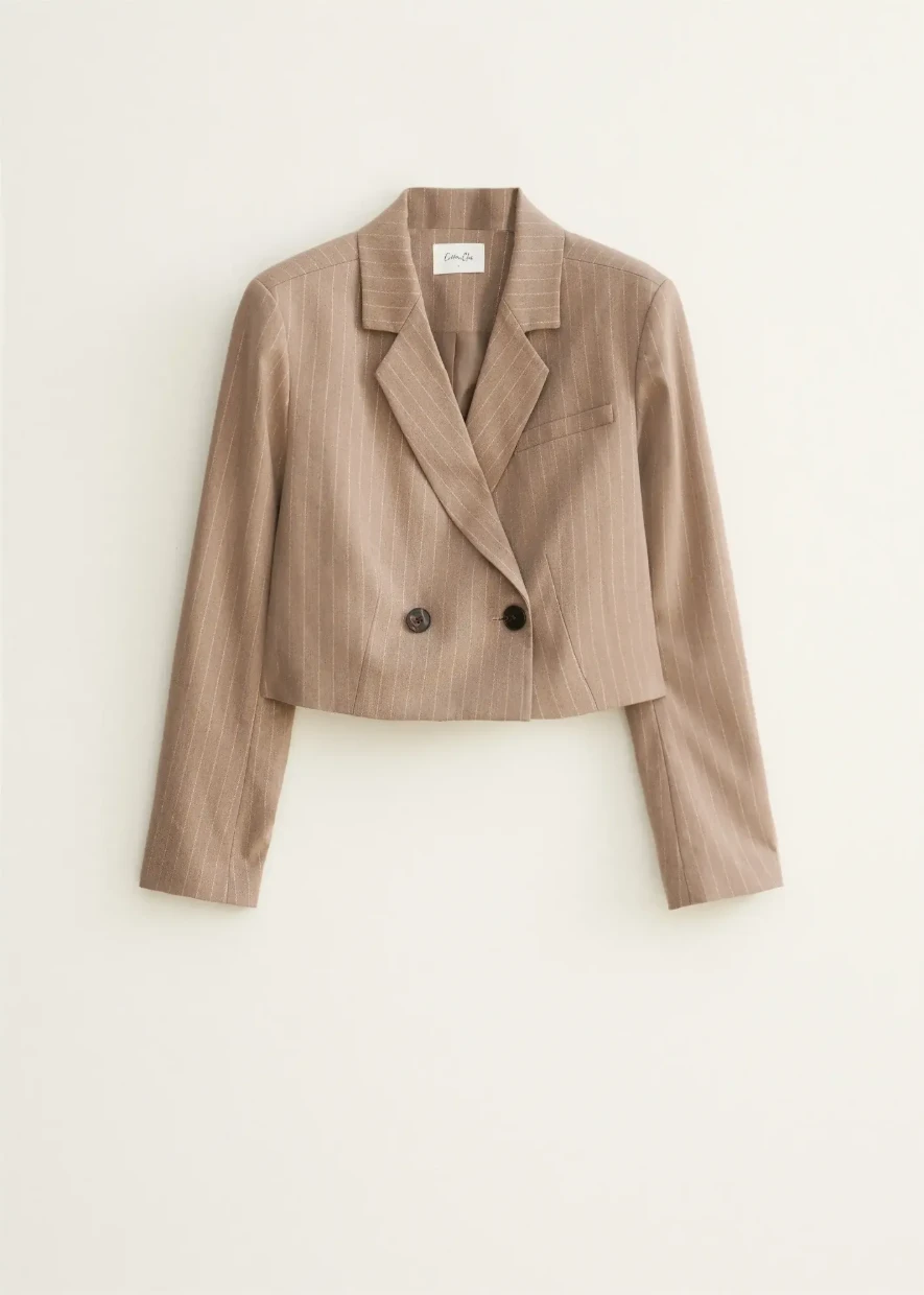 Picture of Cropped  with pinstripes