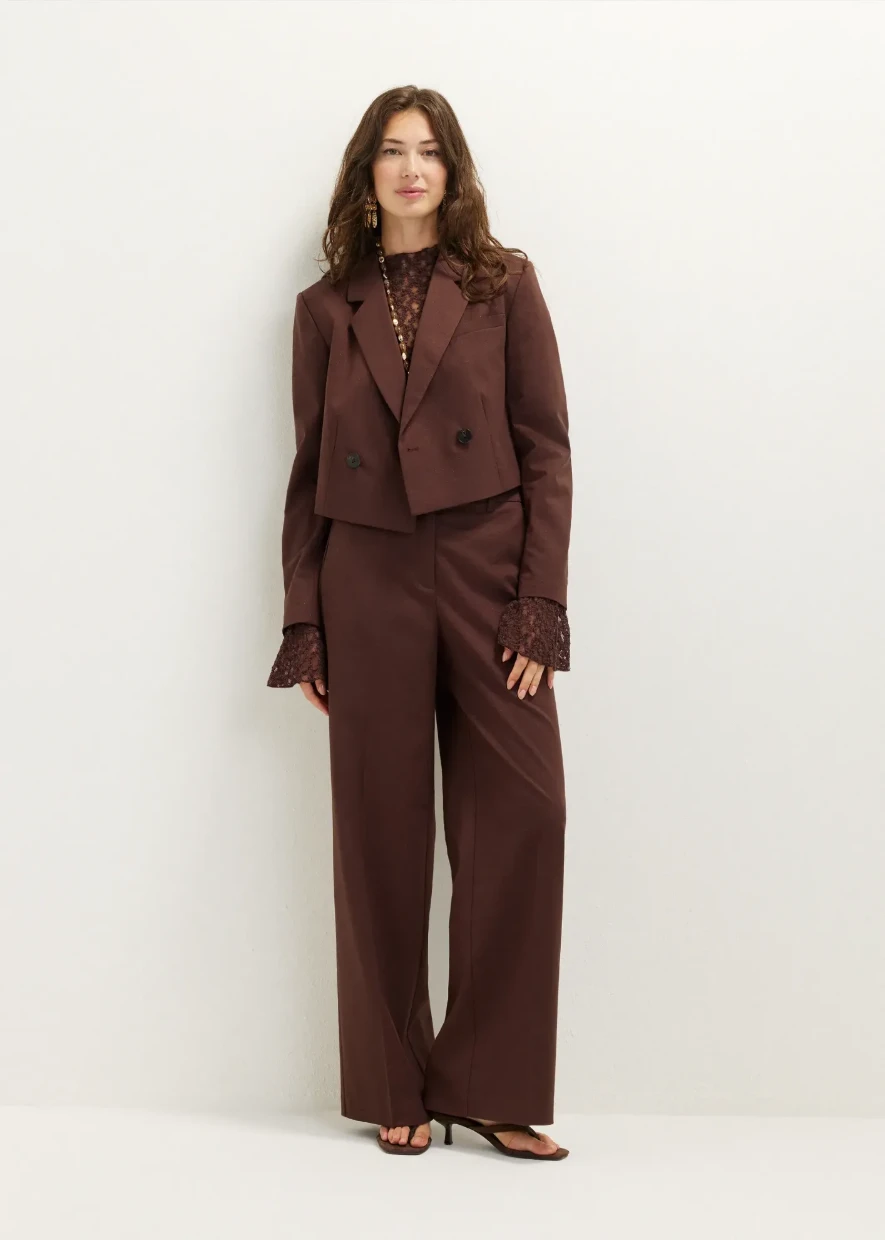 Picture of Cropped  with pinstripes