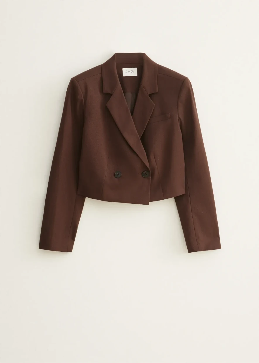 Picture of Cropped  with pinstripes