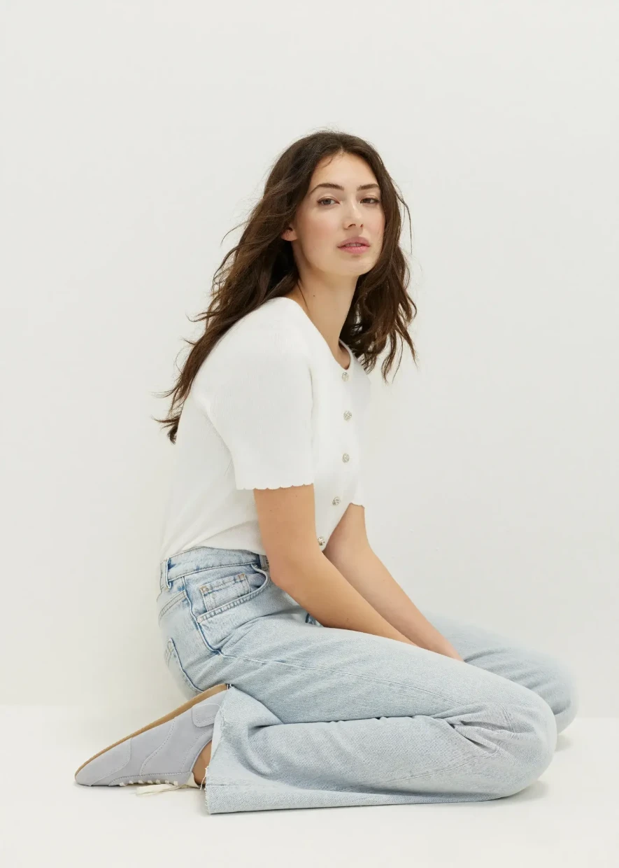 Picture of Aveline Wide Leg Jeans