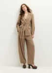 Picture of Taupe Blazer with Belt