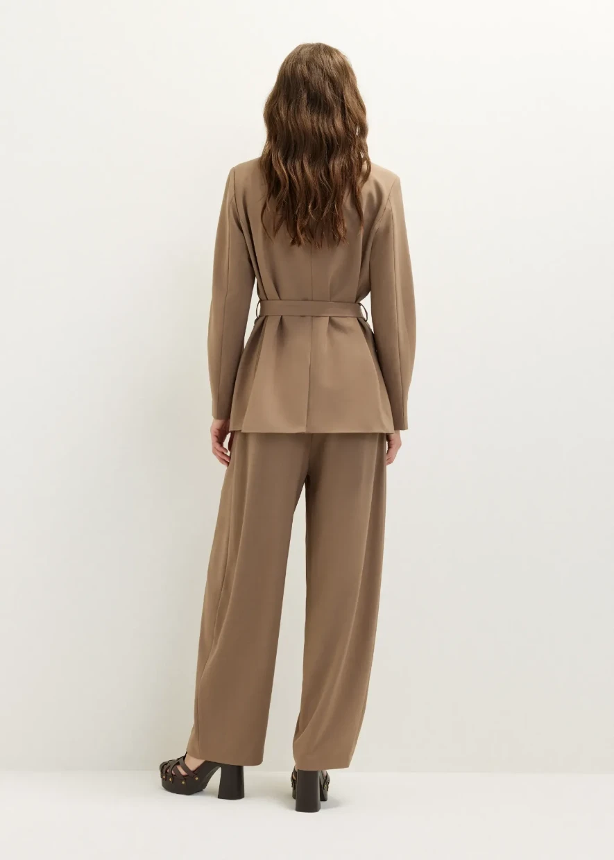 Picture of Taupe Blazer with Belt