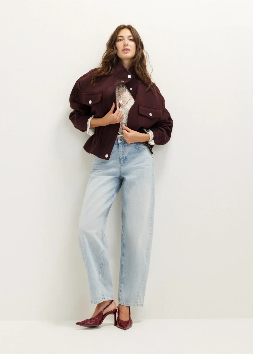 Picture of Cropped Utility Jacket