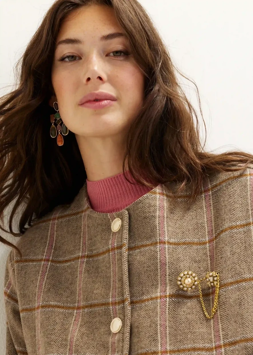 Picture of Plaid Bomber Jacket