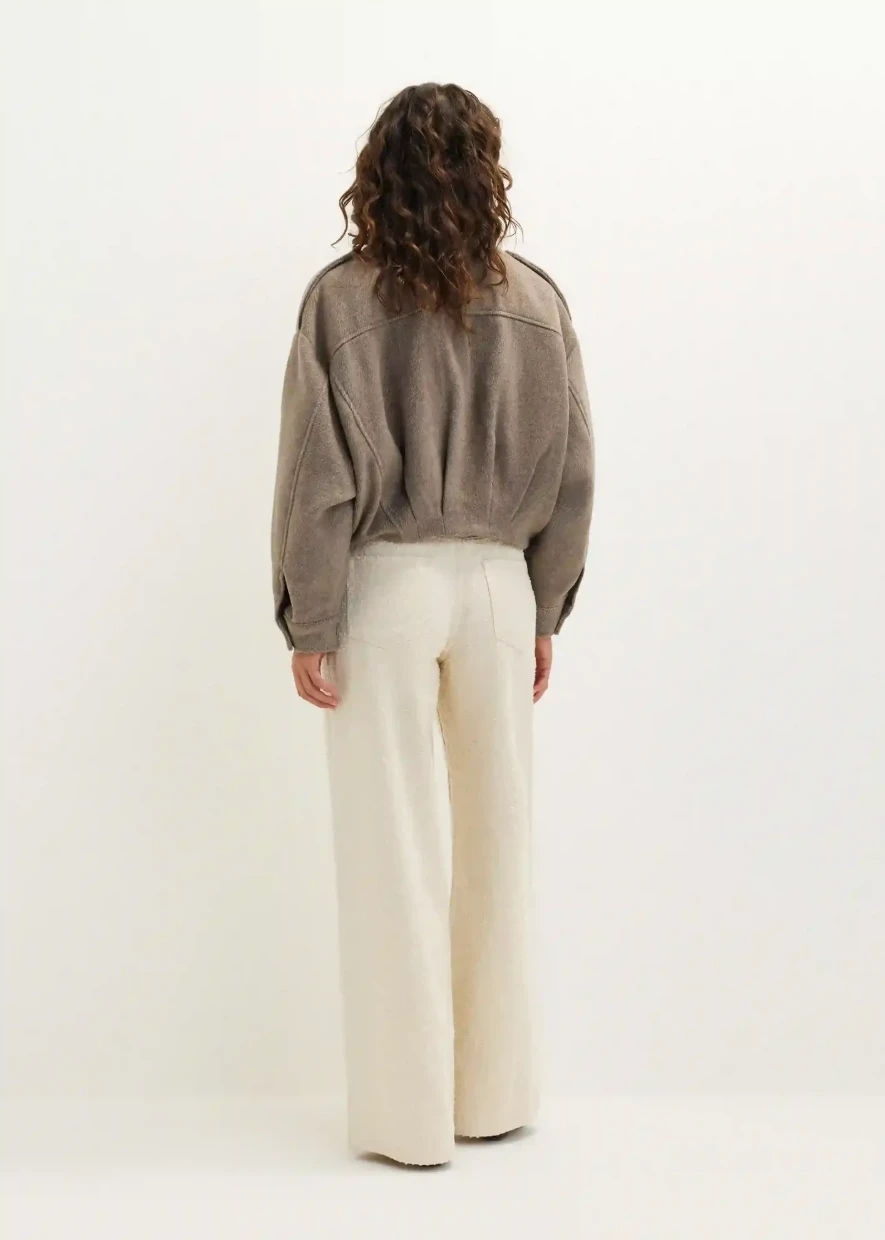 Picture of Cropped Zip Jacket